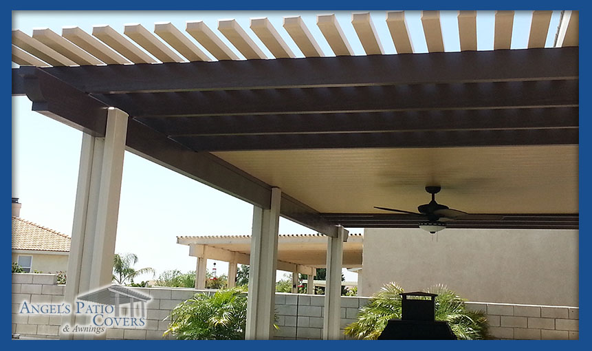 Angel's Patio Covers Lattice & Awnings serving Murrieta Menifee