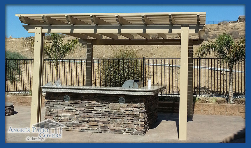 Angel's Patio Covers Lattice & Awnings serving Murrieta Menifee